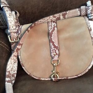 NWT Michael Kors Python Jamie Crossbody